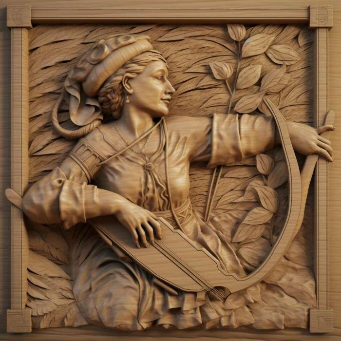 نموذج ثلاثي الأبعاد لآلة CNC 3D Art 